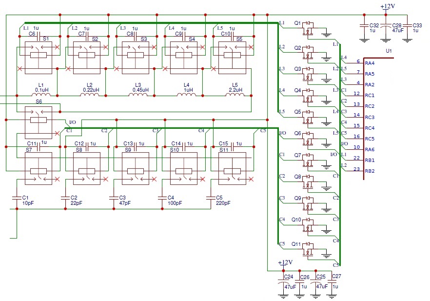 Схема n7ddc 7х7